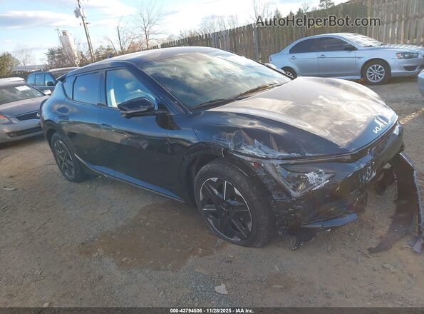 5XYC3DJC5SG007303 2025 KIA EV6 Черный Передняя правая четверть