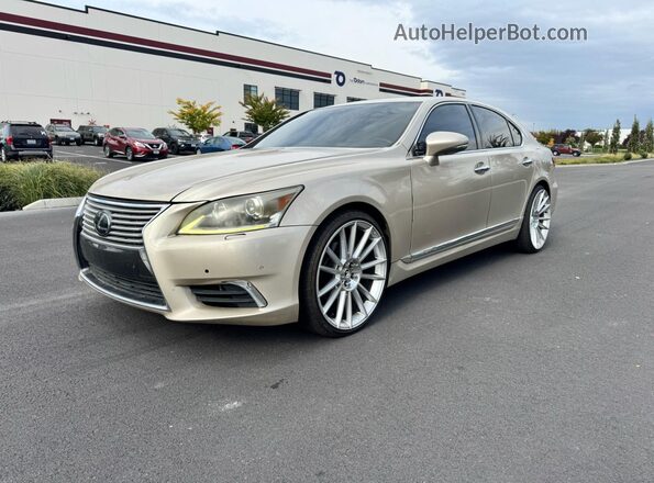 JTHBL5EF2H5143975 2017 LEXUS LS Золотой Задняя правая четверть