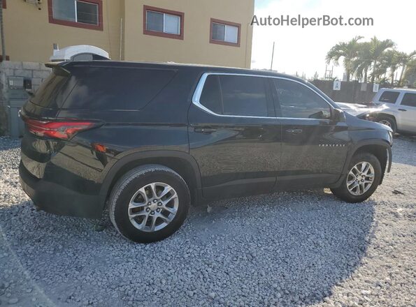 1GNERFKW8PJ213001 2023 CHEVROLET TRAVERSE Черный Передняя правая четверть