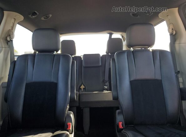 2C4RDGCG5JR215698 2018 DODGE CARAVAN Угольный Вид задней части салона