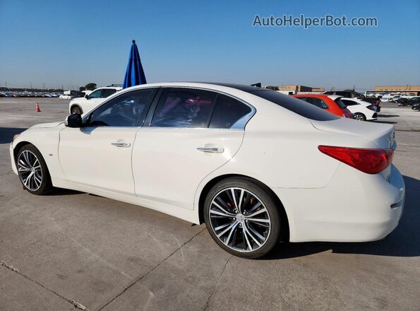 JN1EV7APXHM737757 2017 INFINITI Q50 Белый Задняя правая четверть