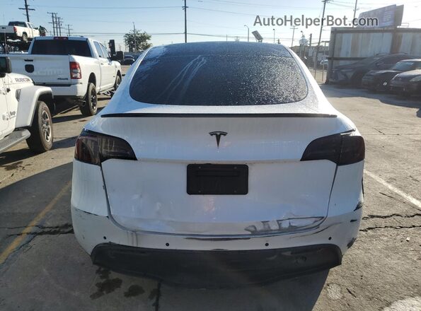 5YJYGDED2MF103025 2021 TESLA MODEL Белый Вид салона спереди
