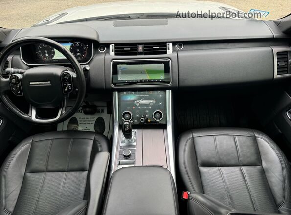 SALWR2RVXKA839444 2019 LAND ROVER RANGE ROVER Белый Вид задней части салона