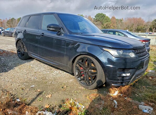 SALWV2FE2HA138261 2017 LAND ROVER RANGE ROVER Blue Widok z przodu
