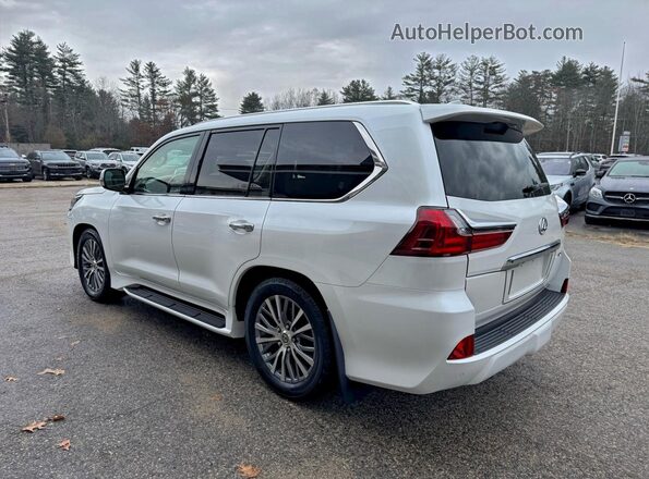 JTJHY7AX4K4293975 2019 LEXUS LX Белый Задняя правая четверть