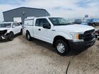 2019 Ford F150 Super Cab White vin: 1FTEX1EB1KKC53675