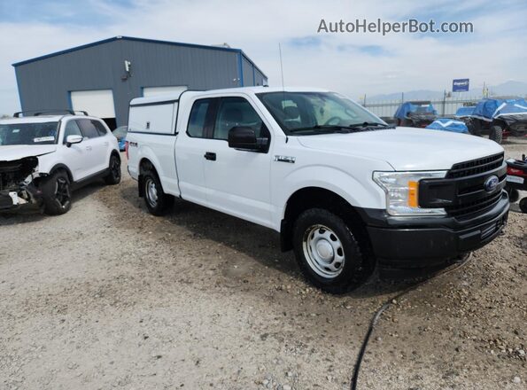 1FTEX1EB1KKC53675 2019 FORD F150 White Դիմացի տեսք