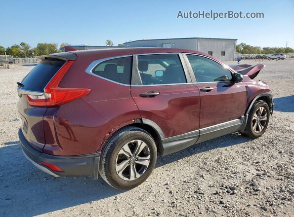 7FARW5H30HE012247 2017 HONDA CRV Темно-бордовый Передняя правая четверть