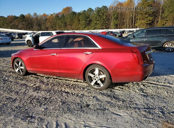 1G6AP5SX4G0196156 2016 CADILLAC CTS Красный Задняя правая четверть