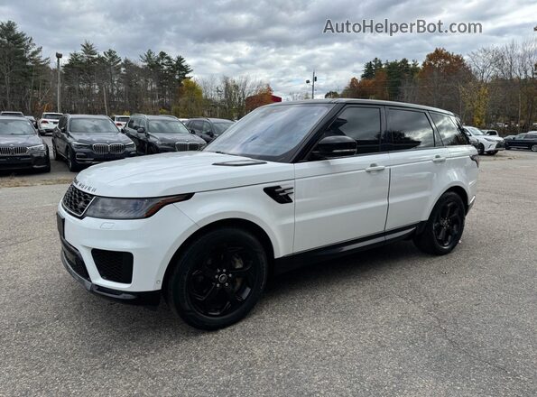 SALWR2RVXKA839444 2019 LAND ROVER RANGE ROVER Белый Задняя левая четверть