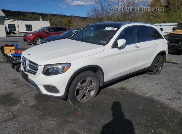 WDC0G4KBXJV039713 2018 MERCEDES-BENZ GLC-CLASS Белый Передняя левая четверть
