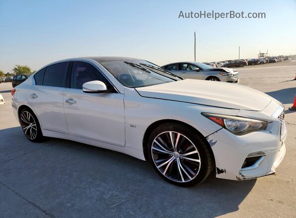 JN1EV7APXHM737757 2017 INFINITI Q50 Белый Вид спереди