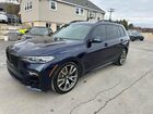 2020 Bmw X7 M50i Blue vin: 5UXCX6C08L9B32979
