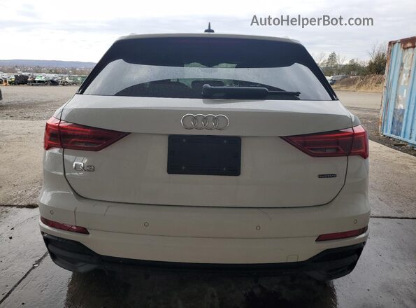 WA1DECF31S1062696 2025 AUDI Q3 Белый Вид салона спереди
