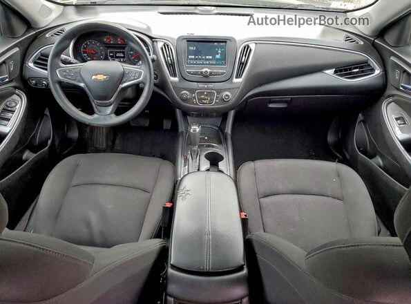 1G1ZD5ST7JF215849 2018 CHEVROLET MALIBU Gray ხელსაწყოთა პანელის ხედი