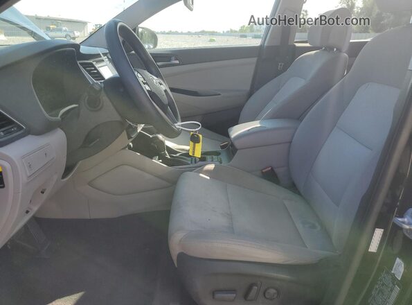 KM8J33A2XGU165002 2016 HYUNDAI TUCSON Черный Вид панели приборов