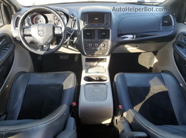 2C4RDGCG5JR215698 2018 DODGE CARAVAN Угольный Вид щитка приборов