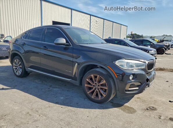 5UXKU2C31H0U28376 2017 BMW X6 Black Vista frontal