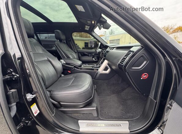 SALGS5RE6JA397139 2018 LAND ROVER RANGE Черный Вид сзади