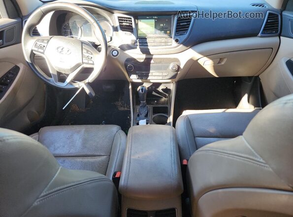 KM8J3CA29GU024258 2016 HYUNDAI TUCSON Бордовый Вид щитка приборов