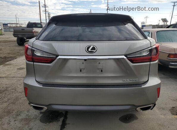 2T2ZZMCAXJC101249 2018 LEXUS RX 350 Серый Вид салона спереди