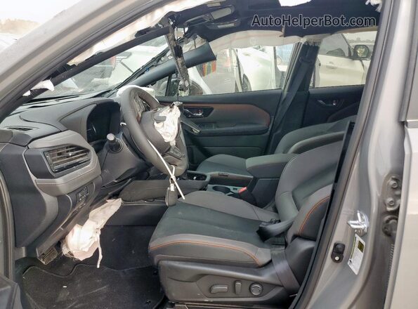 JF2SLDHCXSH551077 2025 SUBARU FORESTER Gray წინა სალონის ხედი