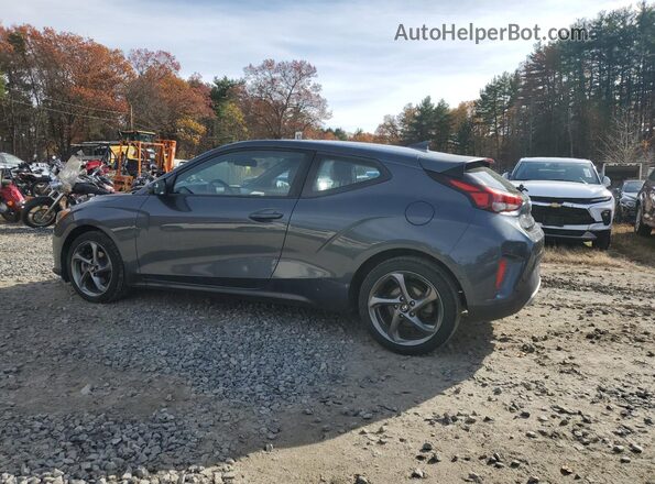 KMHTG6AF1KU017010 2019 HYUNDAI VELOSTER Серый Задняя правая четверть