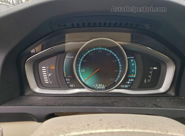 YV140MEK5G1301414 2016 VOLVO V60 Серебряный Вид задних сидений
