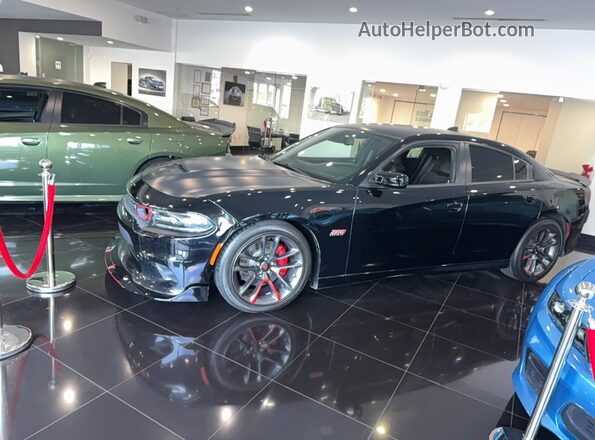 2C3CDXGJ4LH247969 2020 DODGE CHARGER Черный Задняя правая четверть