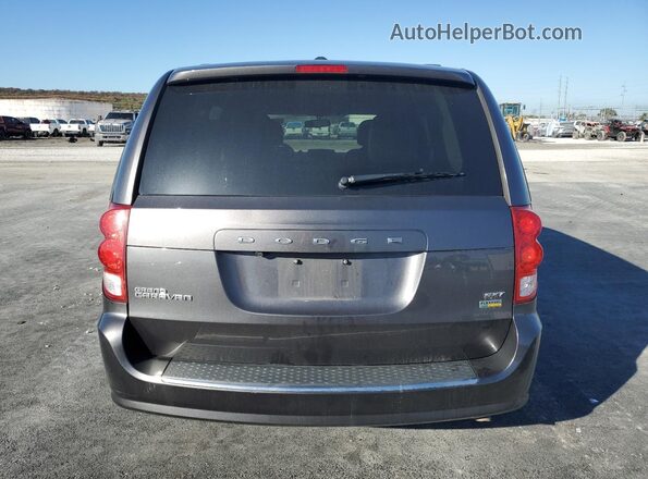 2C4RDGCG5JR215698 2018 DODGE CARAVAN Угольный Вид салона спереди