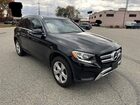 2017 Mercedes-benz Glc 300 4matic Black vin: WDC0G4KB4HV011805