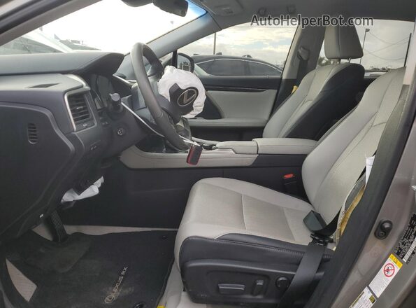 2T2ZZMCAXJC101249 2018 LEXUS RX 350 Серый Вид панели приборов