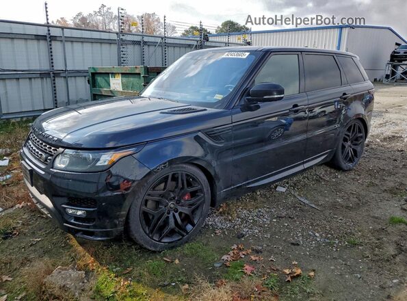 SALWV2FE2HA138261 2017 LAND ROVER RANGE ROVER Blue Tył lewy