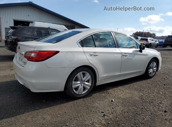 4S3BNAA68G3063083 2016 SUBARU LEGACY White Przód prawy