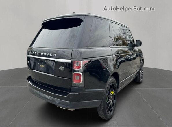 SALGS5RE6JA397139 2018 LAND ROVER RANGE Черный Вид спереди