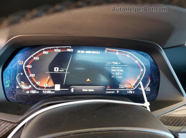 5UXCY8C0XN9J38713 2022 BMW X6 Белый Вид задних сидений