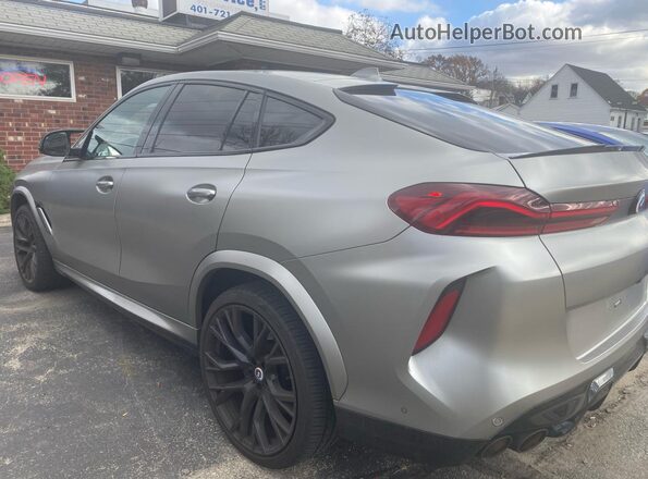 5YMCY0C07N9M97270 2022 BMW X6 Серый Задняя правая четверть