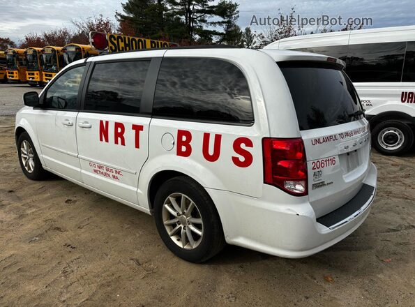 2C4RDGCG1GR334552 2016 DODGE CARAVAN Белый Задняя правая четверть