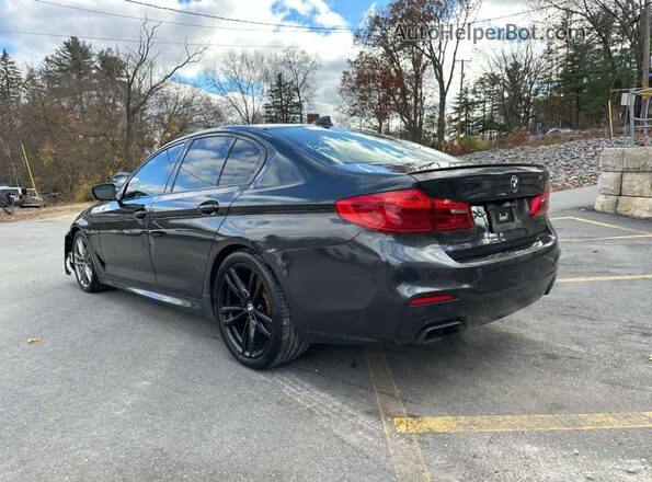 WBAJB9C56JB050169 2018 BMW M5 Black Tył prawy