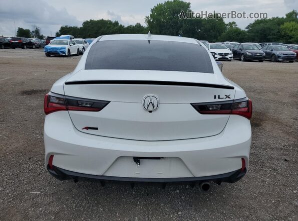 19UDE2F86KA010199 2019 ACURA ILX White Widok z tyłu