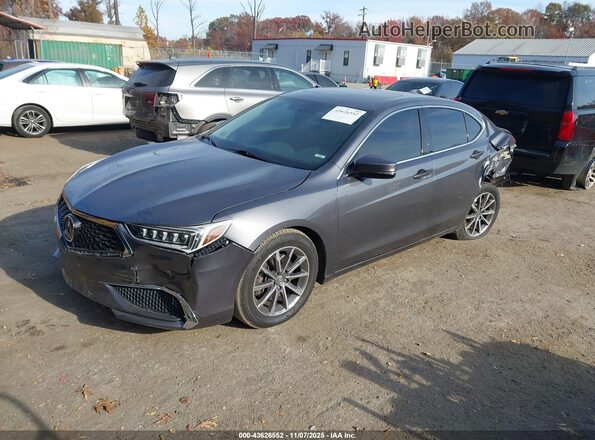 19UUB1F32KA008697 2019 ACURA TLX Серый Передняя левая четверть