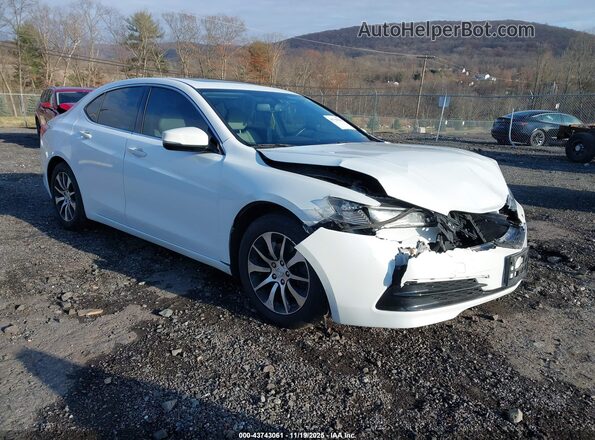 19UUB1F38GA004872 2016 ACURA TLX Белый Передняя правая четверть