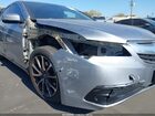 2017 Acura Tlx Technology Package Серебряный vin: 19UUB2F53HA001399
