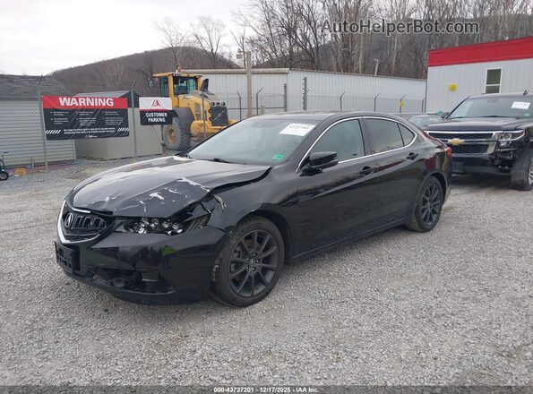 19UUB3F58GA002472 2016 ACURA TLX Черный Передняя левая четверть