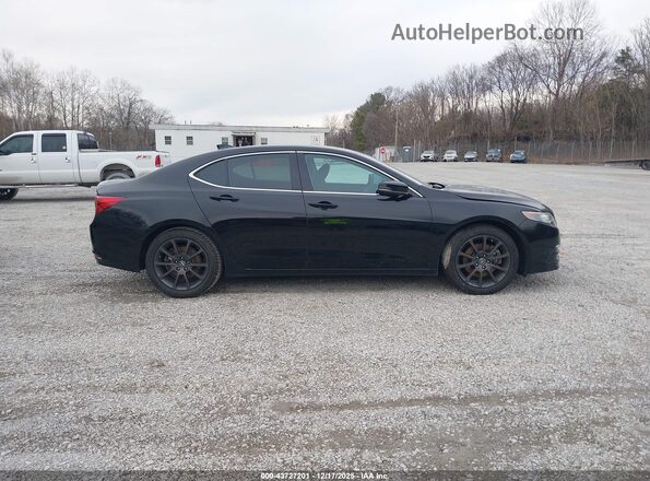 19UUB3F58GA002472 2016 ACURA TLX Черный Вид задней части салона