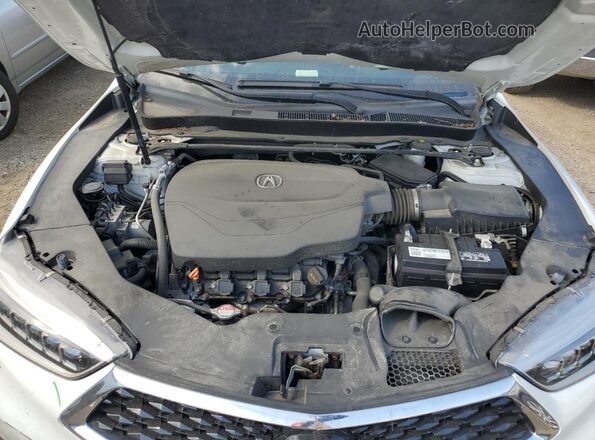19UUB3F78JA004666 2018 ACURA TLX Белый Вид задней части салона