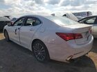 2018 Acura Tlx Advance Белый vin: 19UUB3F78JA004666