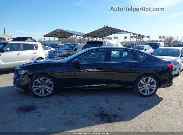 19UUB5F49MA010191 2021 ACURA TLX Black სალონის 360-გრადუსიანი ხედი