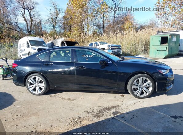 19UUB5F49MA010191 2021 ACURA TLX Black უკანა სალონის ხედი