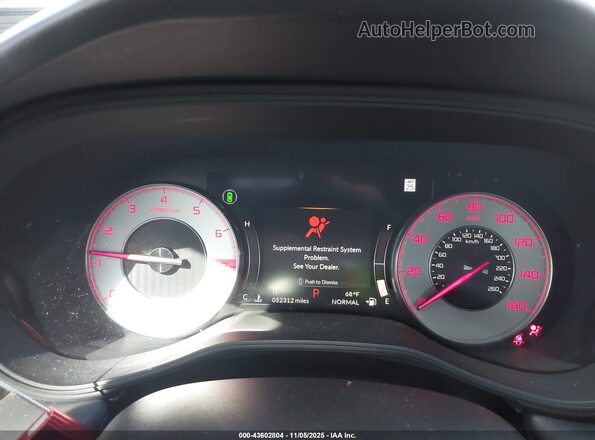 19UUB6F50MA005802 2021 ACURA TLX Красный Вид задних сидений